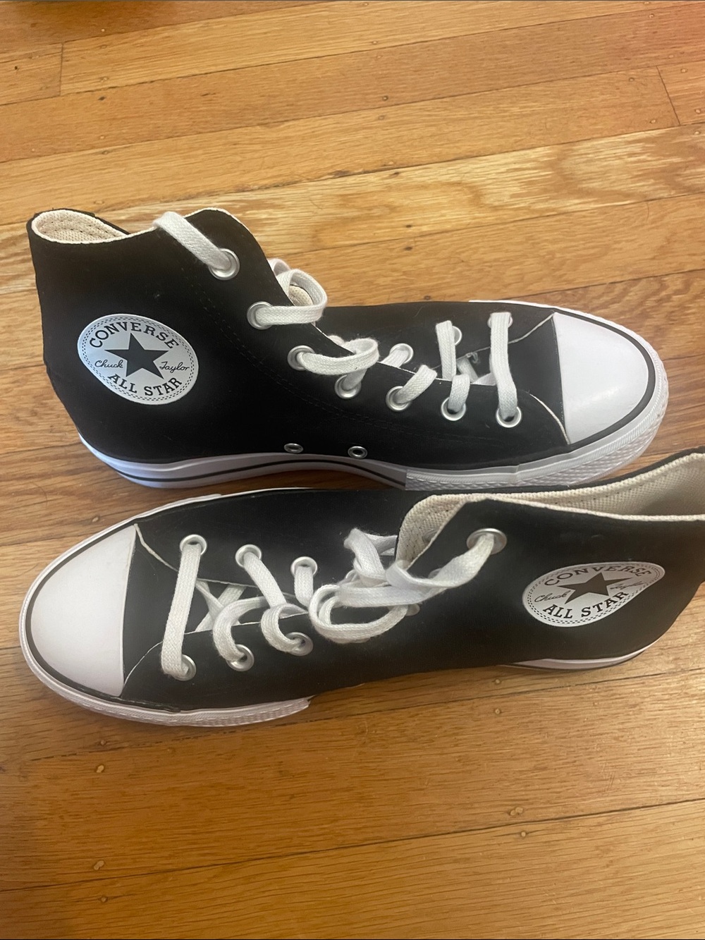 Converse  All Star High Top Sneakers - Black/White - women’s
